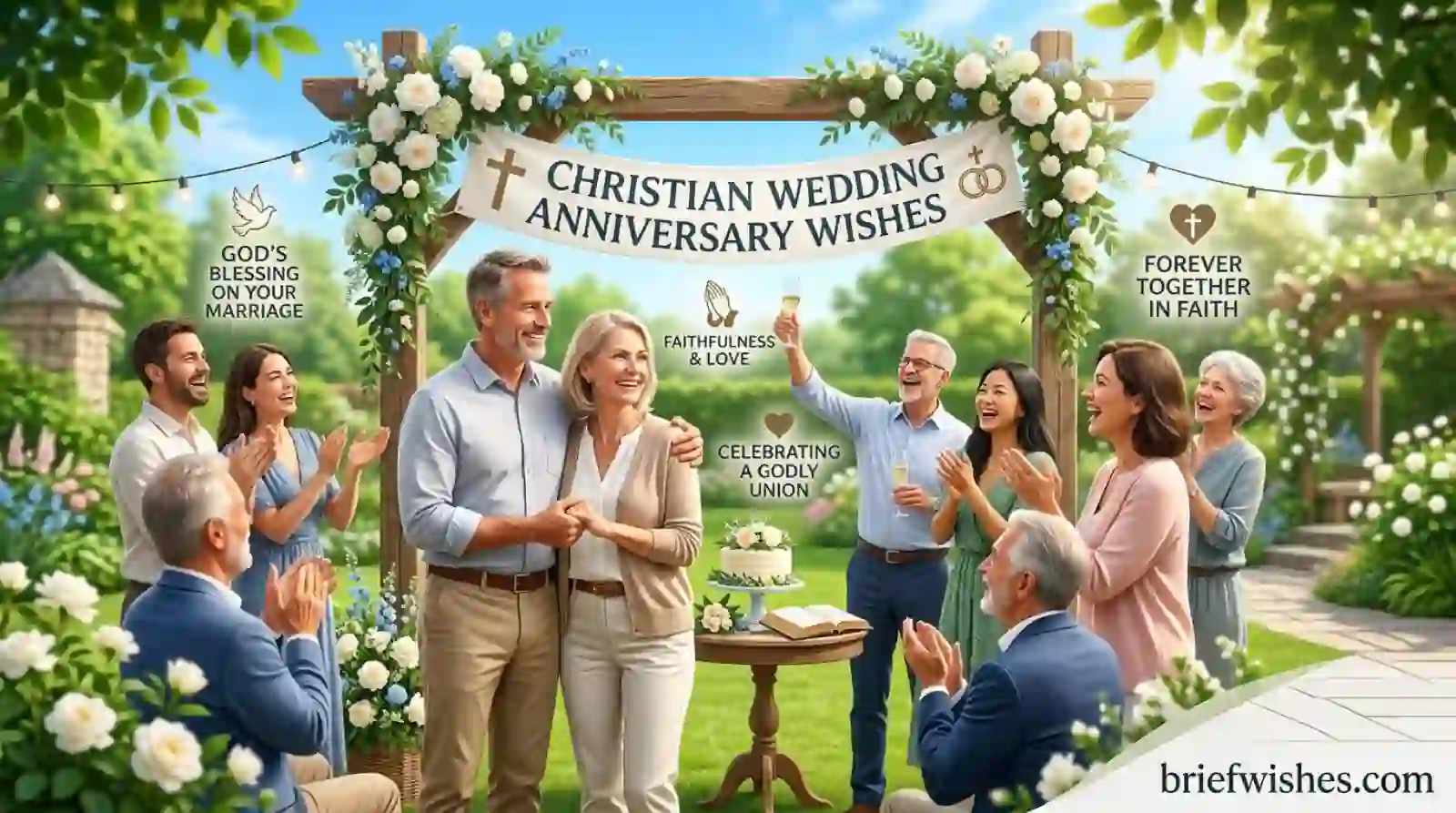 Christian wedding anniversary wishes