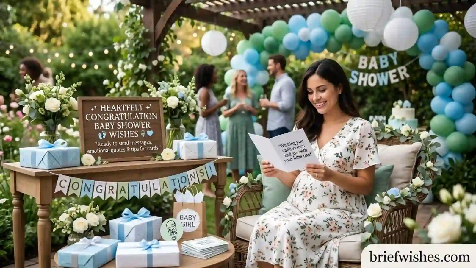congratulation baby shower wishes