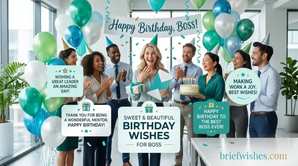 Short and Simple Birthday Wishes for Boss