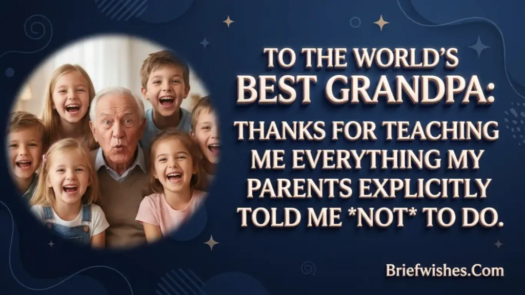 funny wishes for grandpa