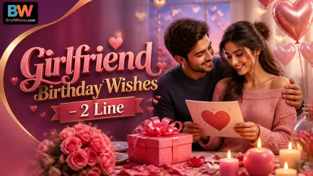 Girlfriend Birthday Wishes – 2 Line