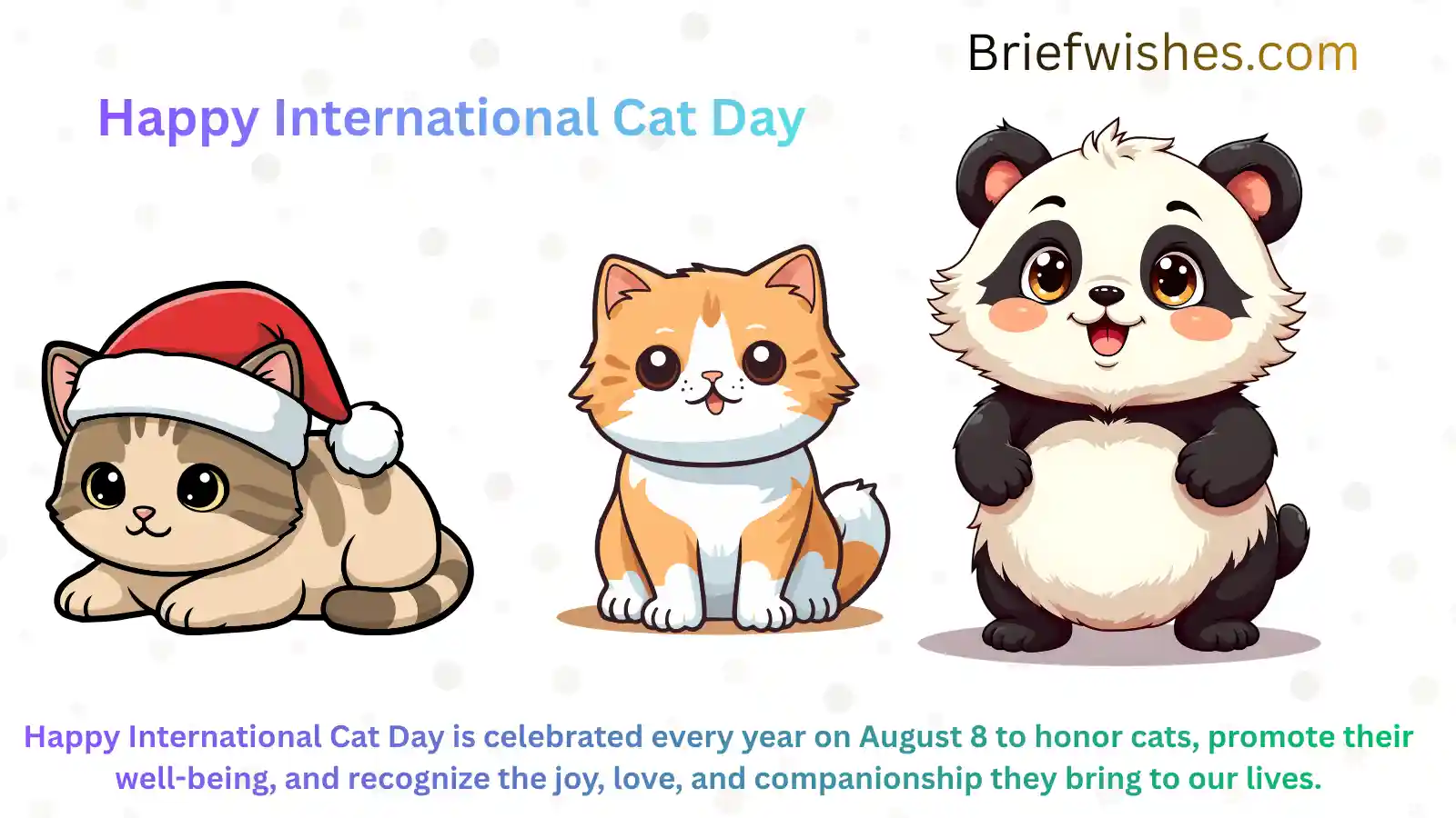 Happy International Cat Day