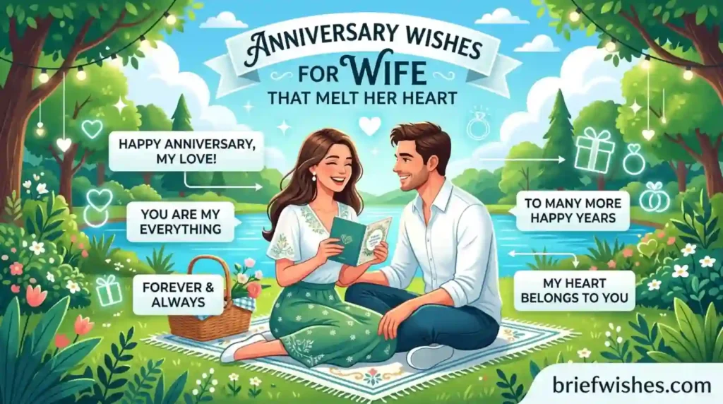  Heart Touching Anniversary Wishes for Wife