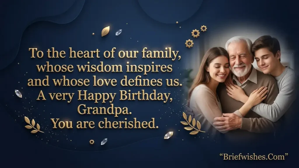 heartfelt birthday wishes for grandpa