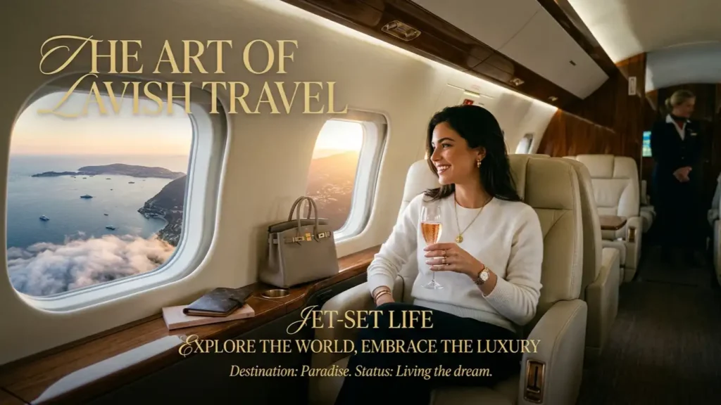 Lavish Travel & Jet-Set Messages 