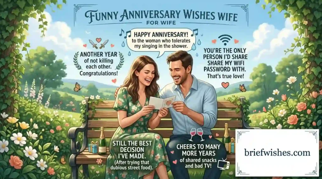 Religious and Blessing Anniversary Wishes for Wife