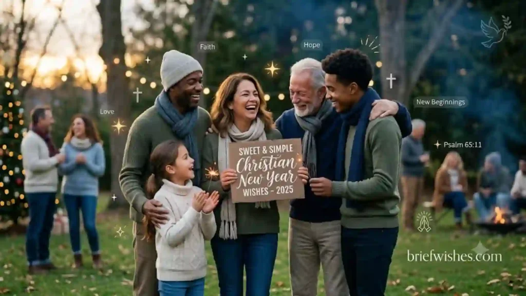 Sweet and Simple Christian New Year Wishes