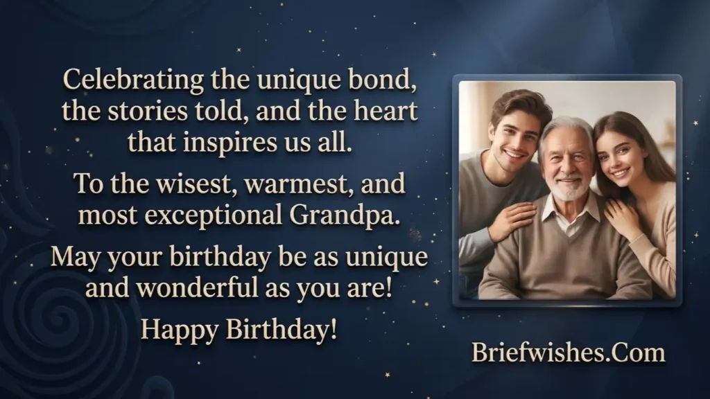 unique birthday wishes for grandpa