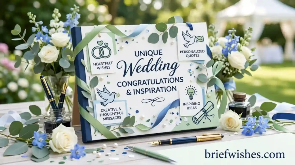 Unique Congratulations Messages for Wedding