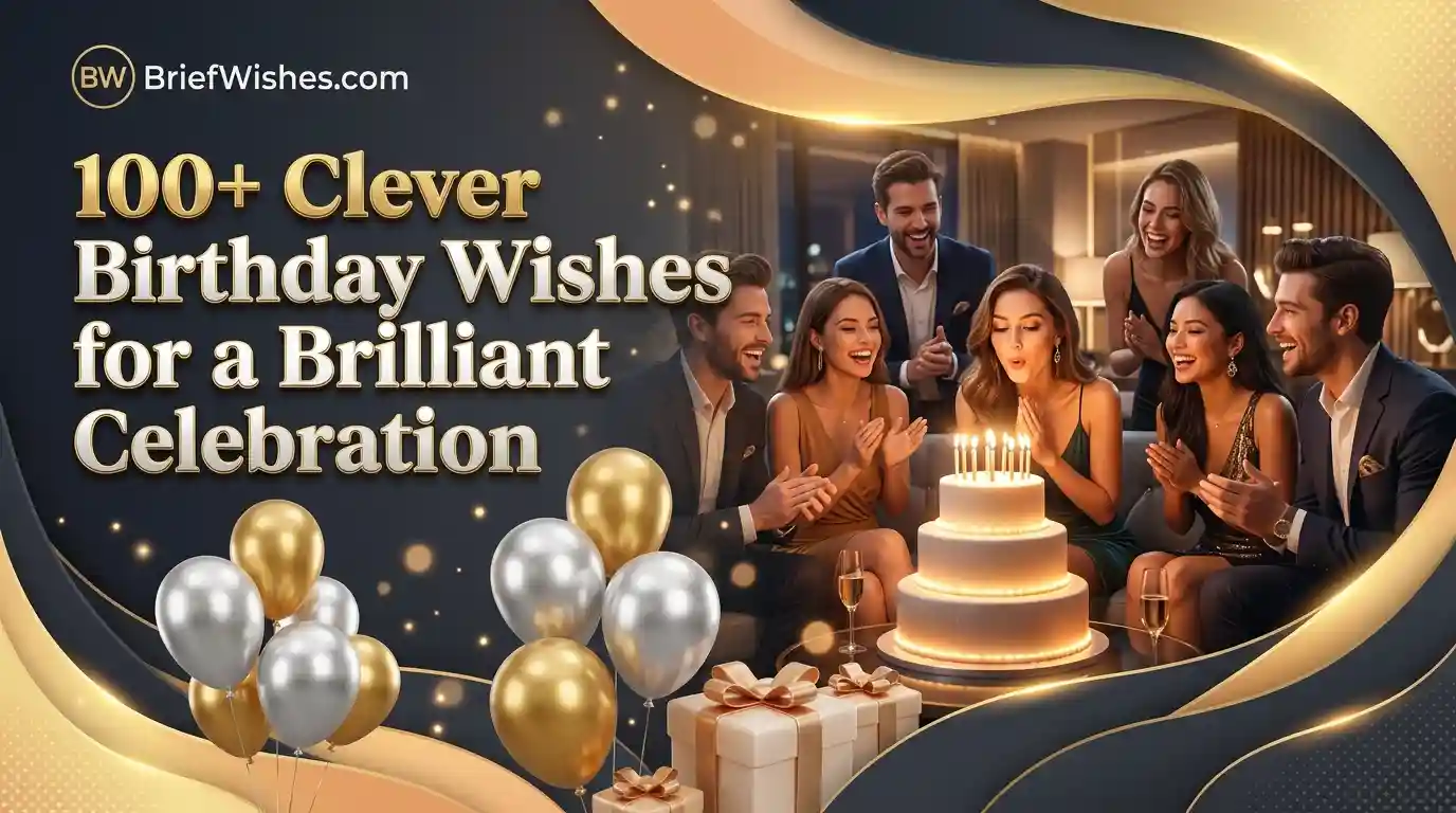 100 clever birthday wishe or a brilliant celebration