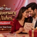 150+ Best Anniversary Wishes for Husband to Share Your Love 
