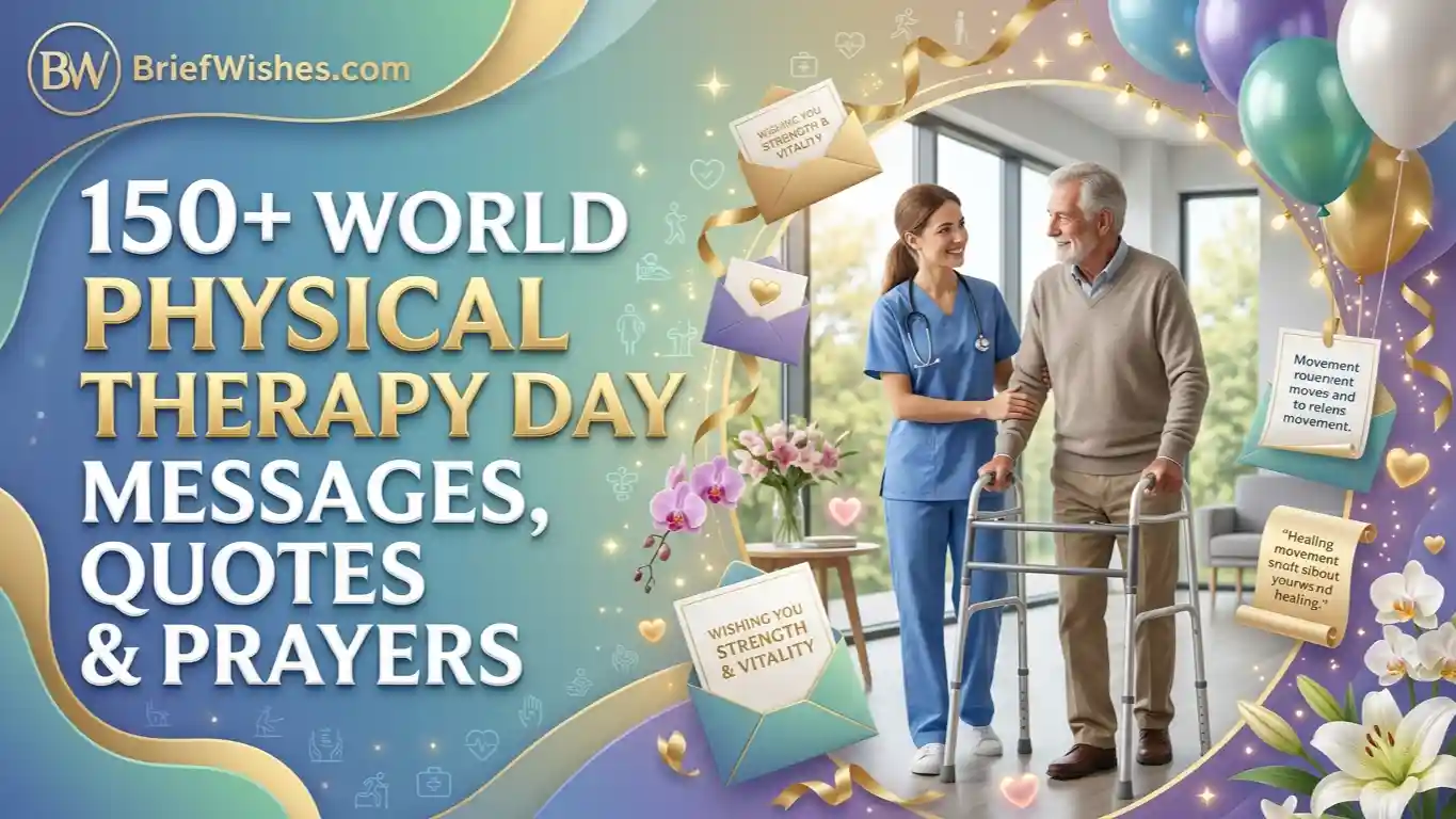 150+ World Physical Therapy Day Messages, Quotes & Prayers