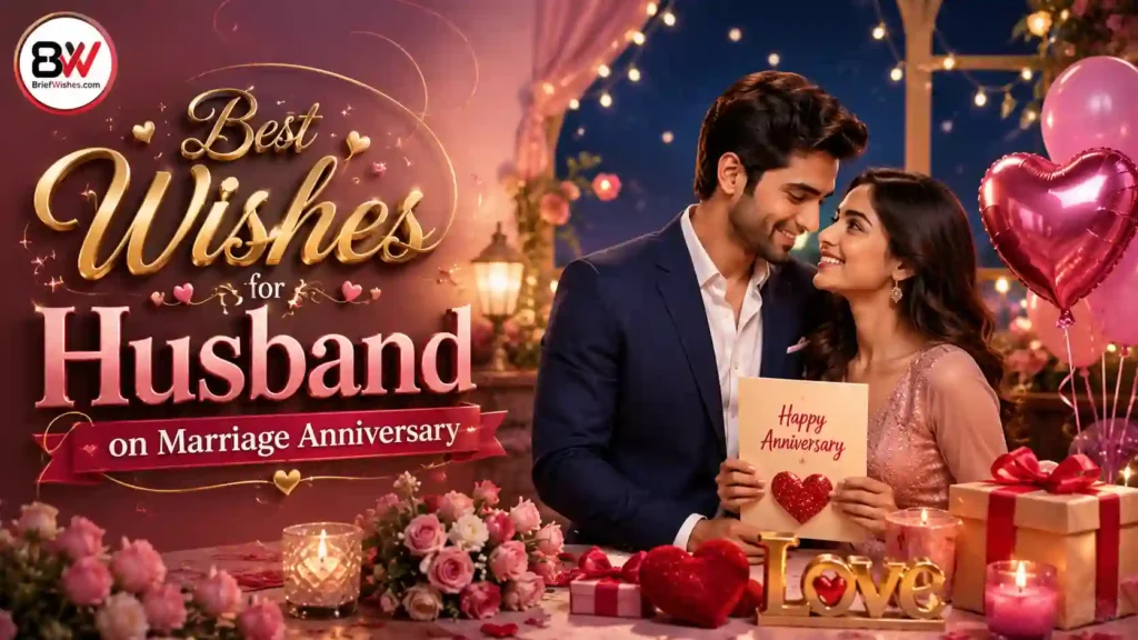 Best Wishes for Husband on Marriage Anniversary