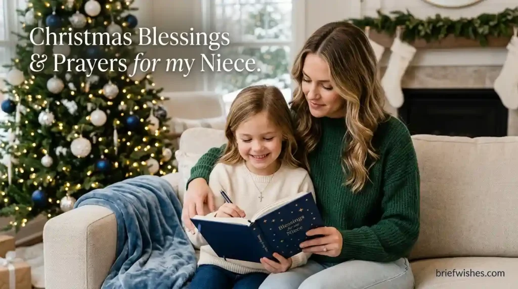 Christmas Blessings and Prayers for Niece