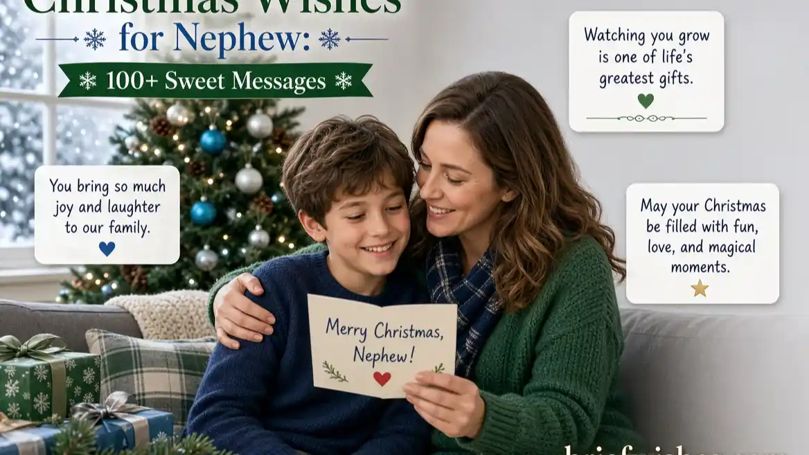 Christmas Wishes for Nephew 100+ Sweet Messages