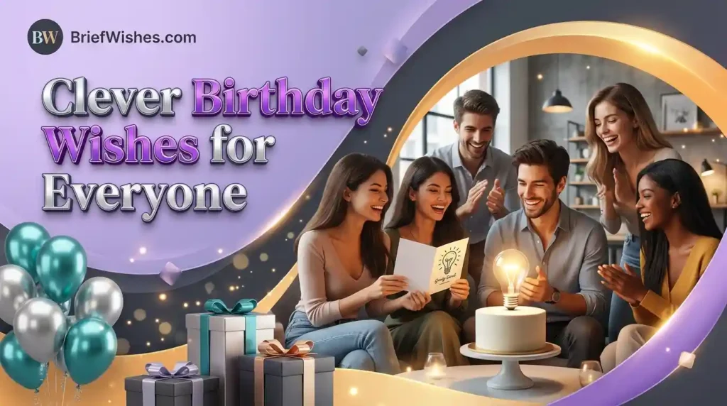 Clever Birthday Wishes for Everyone