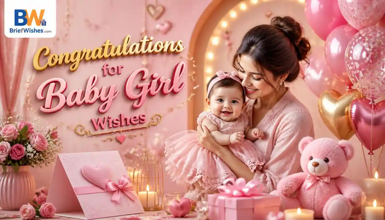 Baby Girl Congratulations Wishes