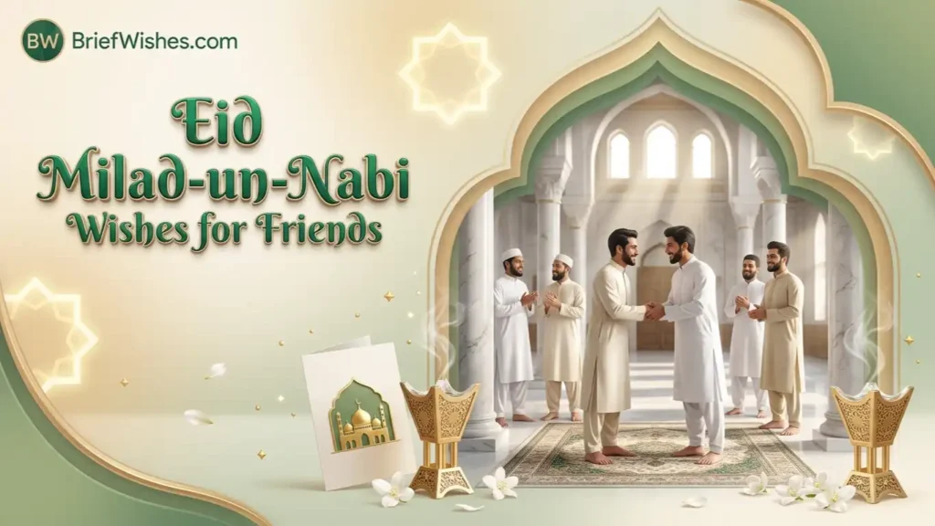 Eid Milad-un-Nabi Wishes for Friends