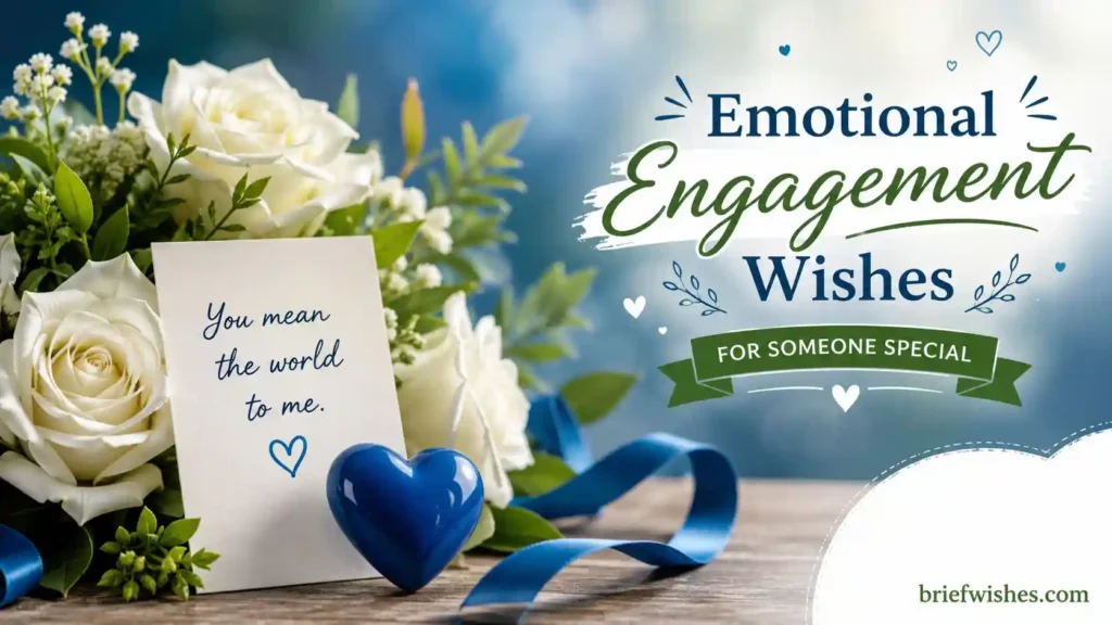 Emotional Engagement Wishes for Someone Special