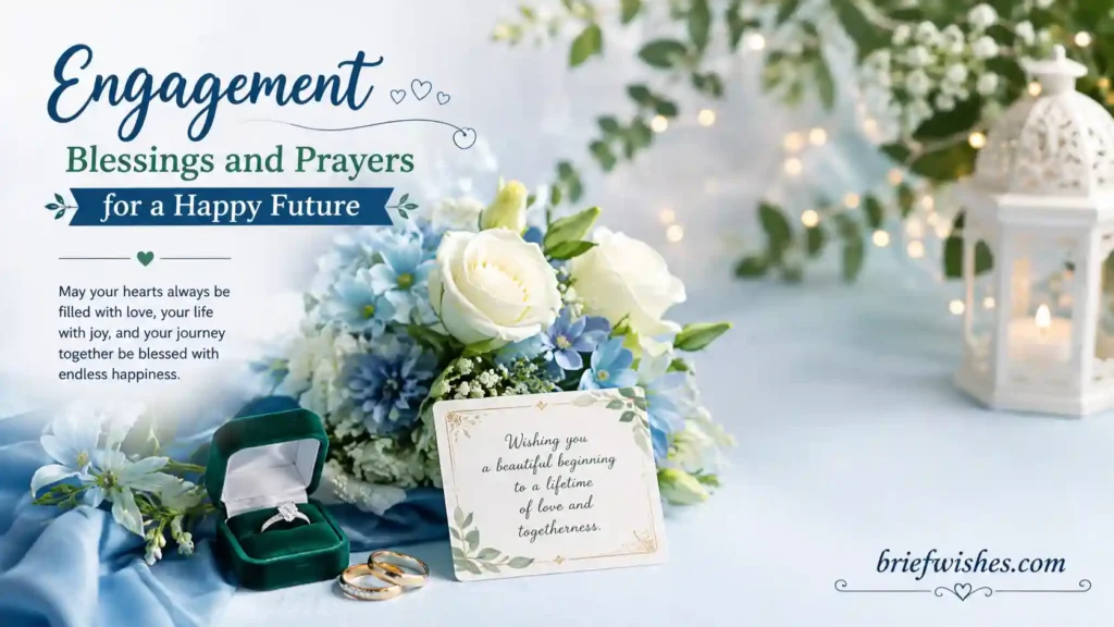 Engagement Blessings and Prayers for a Happy Future