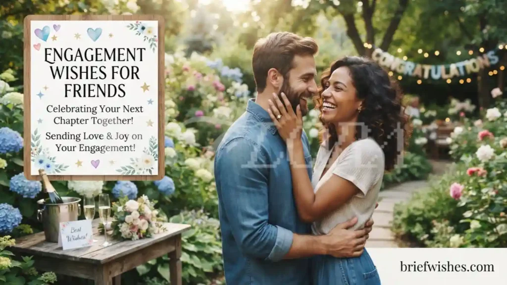 Engagement Wishes for Friends