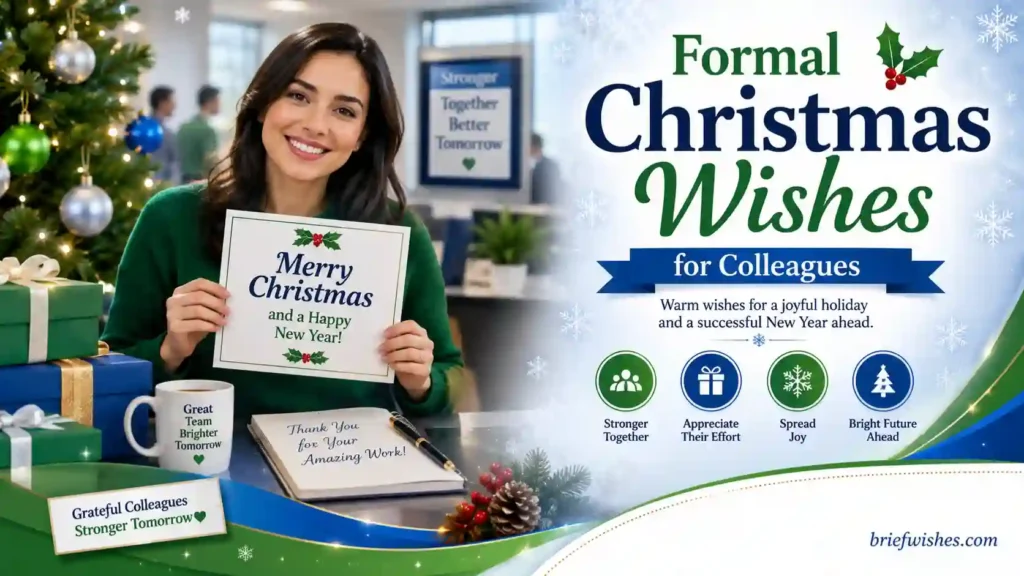  Formal Christmas Wishes for Colleagues  