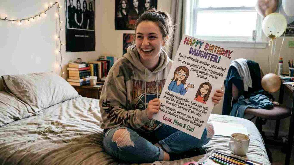 Funny Birthday Wishes for Daughter