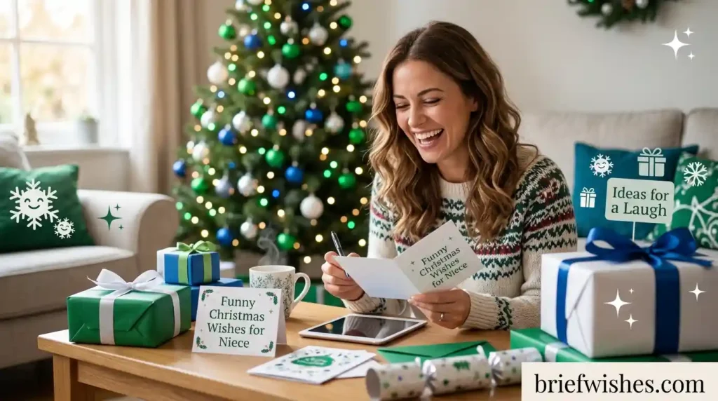  Funny Christmas Wishes for Niece