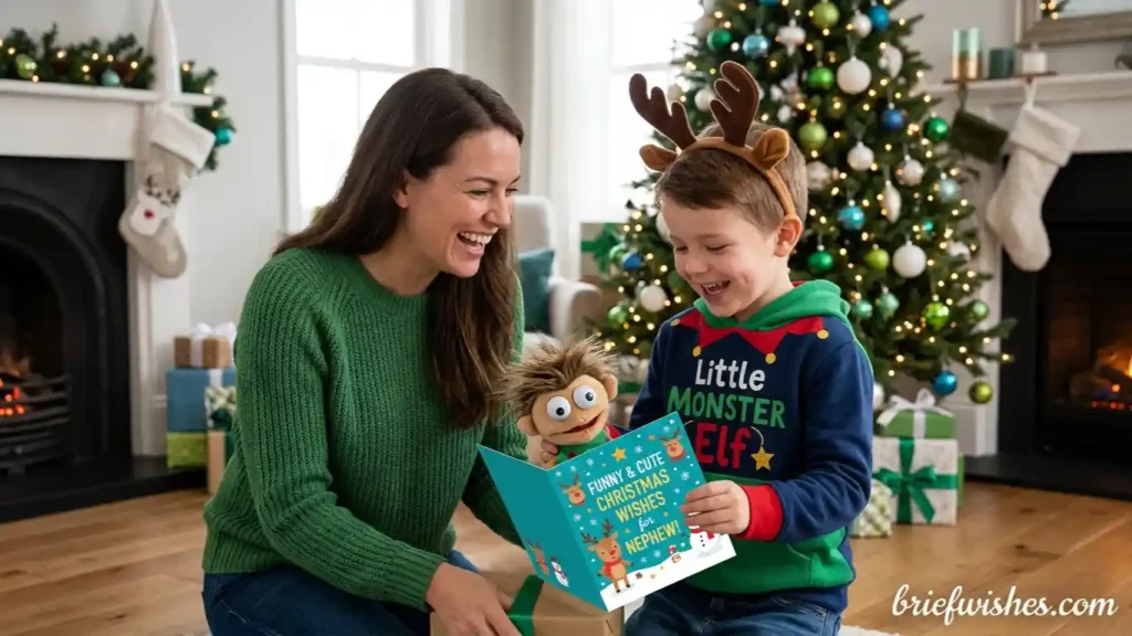 😂 Funny & Cute Christmas Wishes for Nephew