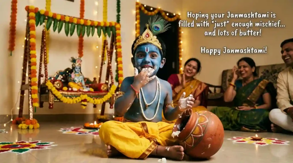  Funny Janmashtami Wishes