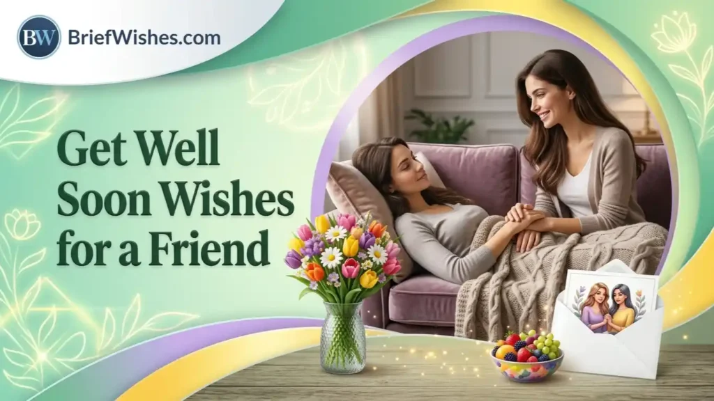 Get Well Soon Wishes for a Friend 