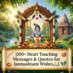 Heart Touching Janmashtami Wishes