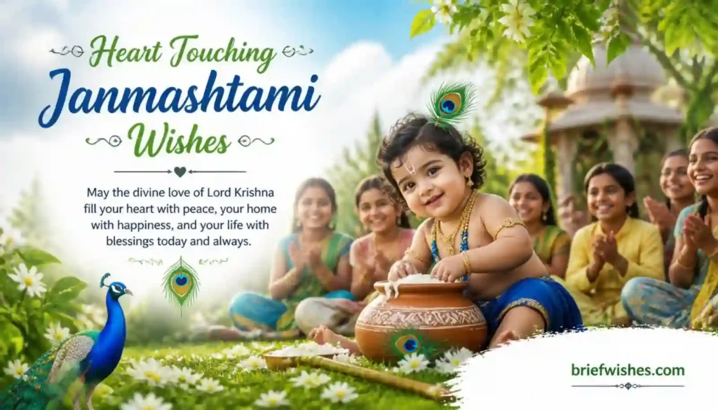 Heart Touching Janmashtami Wishes