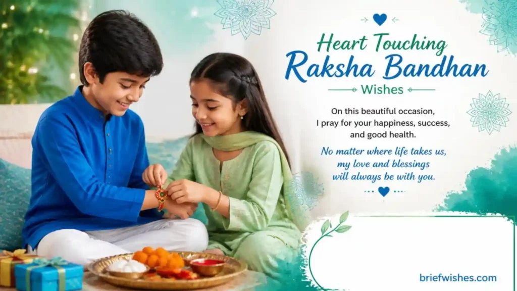 Heart Touching Raksha Bandhan Wishes ❤️