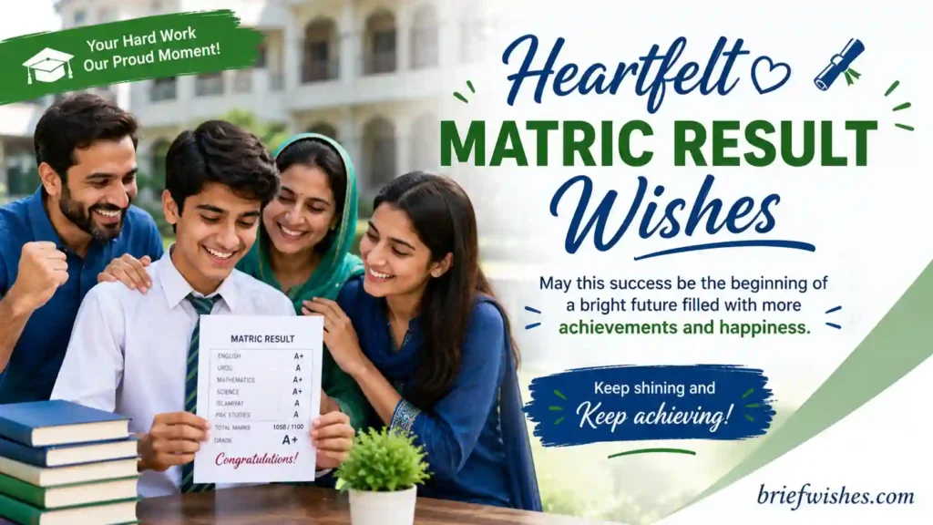  Heartfelt Matric Result Wishes