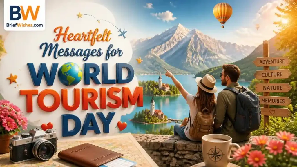 Heartfelt Messages for World Tourism Day