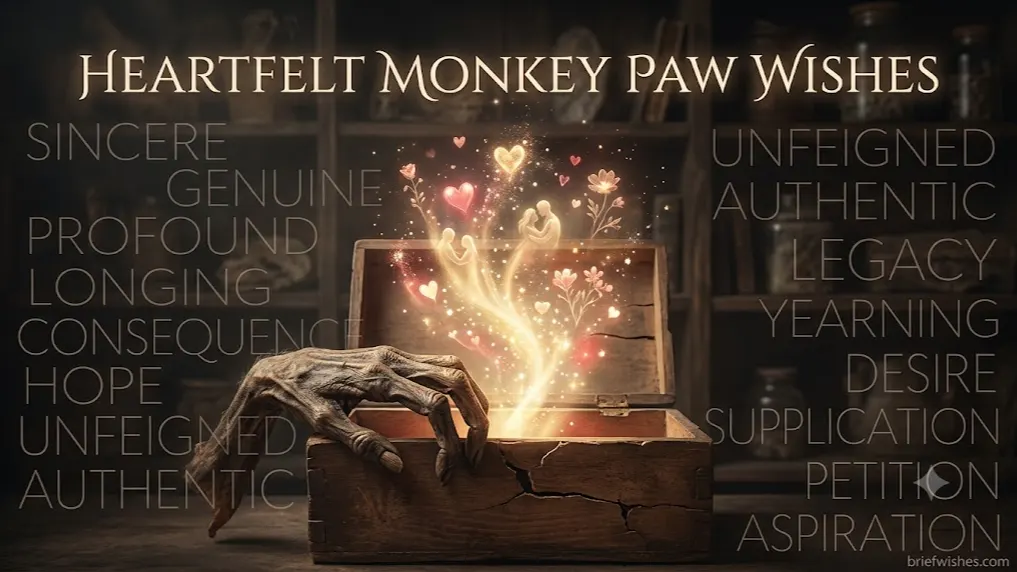  Heartfelt Monkey Paw Wishes