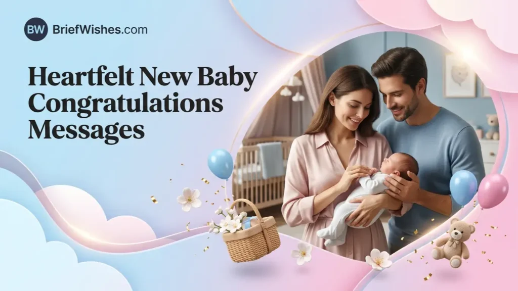 Heartfelt New Baby Congratulations Messages