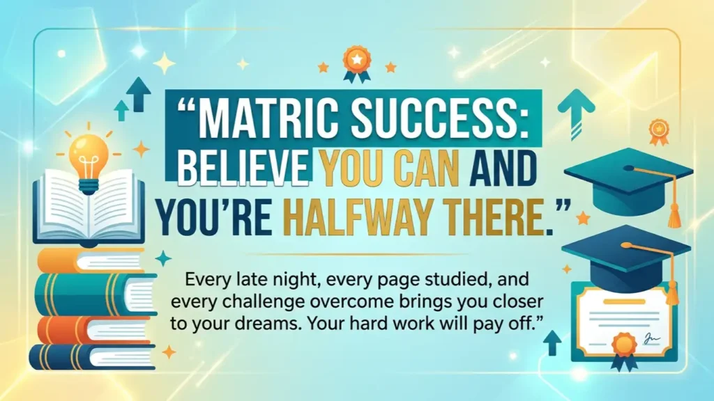 Inspirational Messages for Matric Success