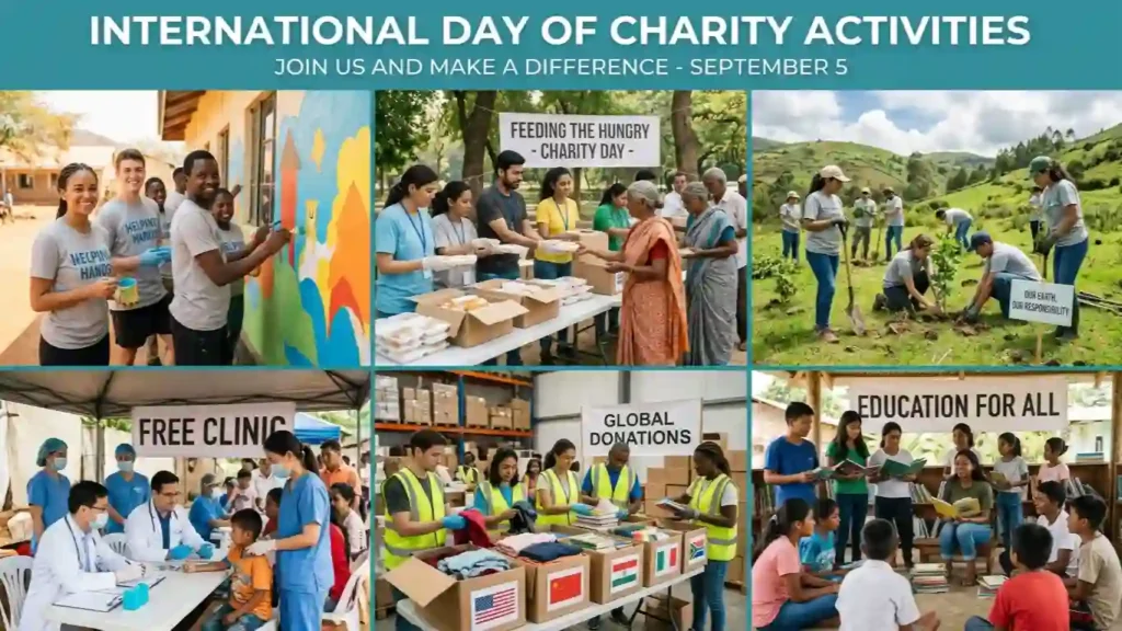 International Day of Charity Activities