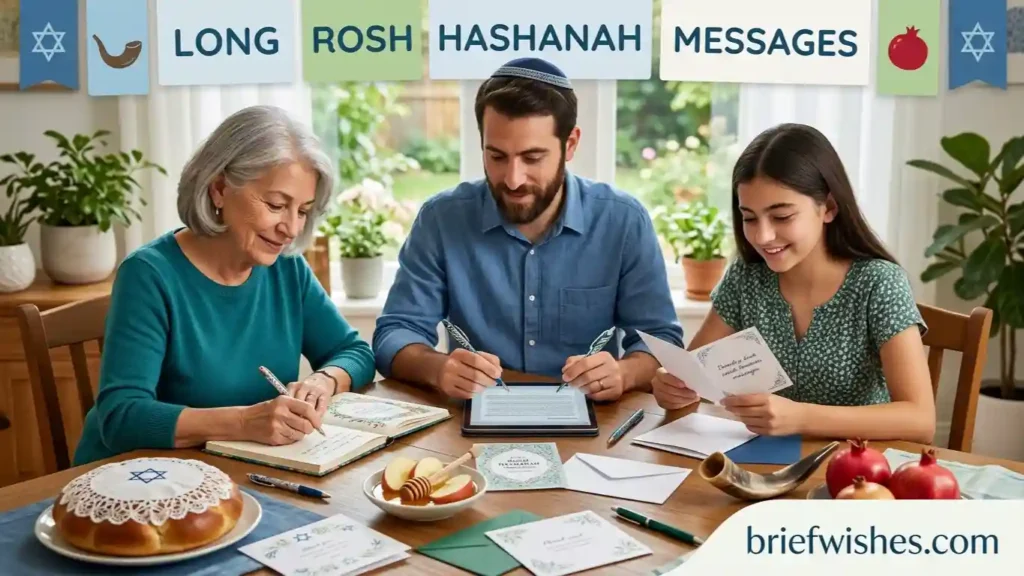 Long Rosh Hashanah Messages