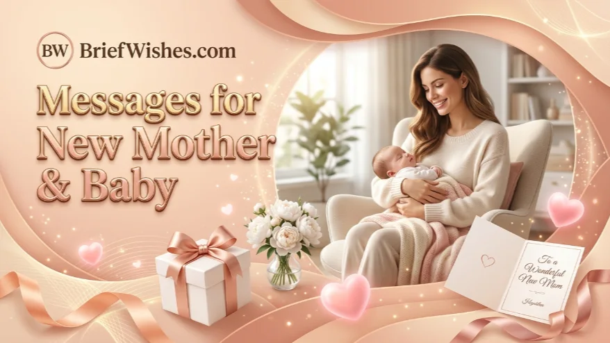 Messages for New Mother & Baby