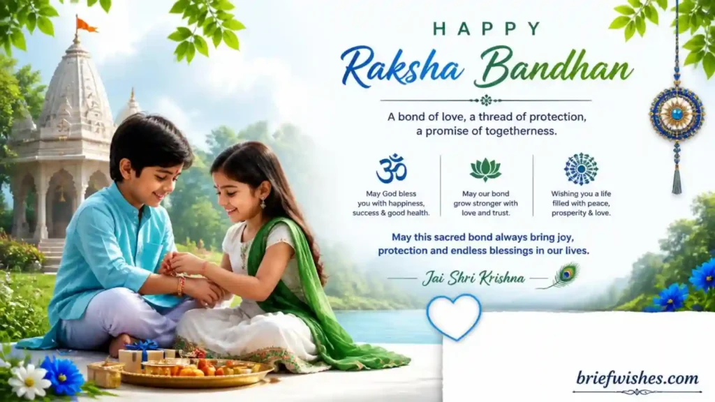 Religious and Blessing Raksha Bandhan Wishes