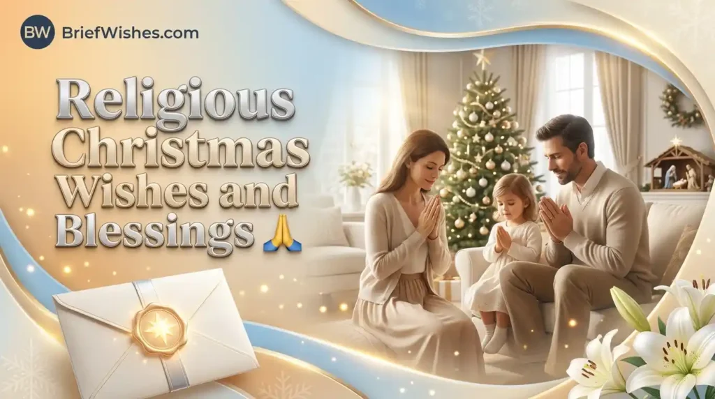 Religious Christmas Wishes and Blessings 