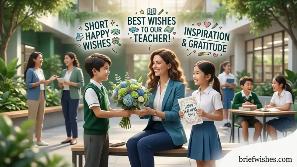 Short Happy Teachers Day Wishes 