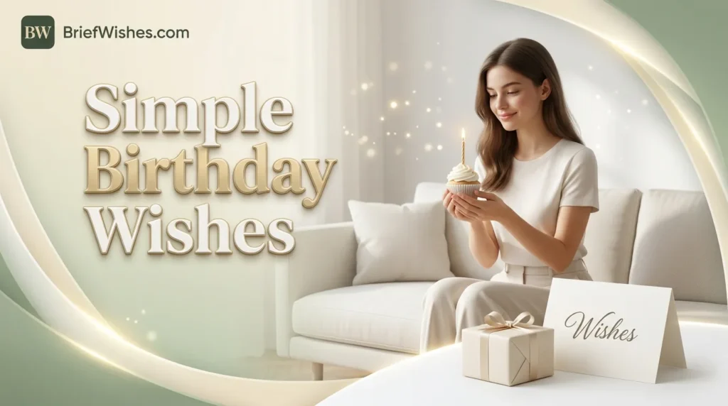 Simple Birthday Wishes