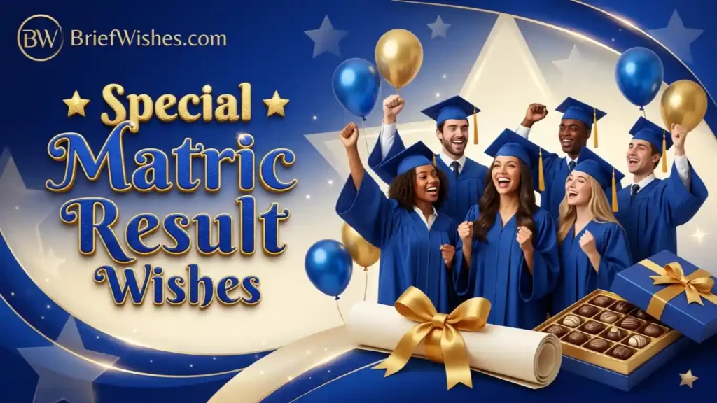 Special Matric Result Wishes
