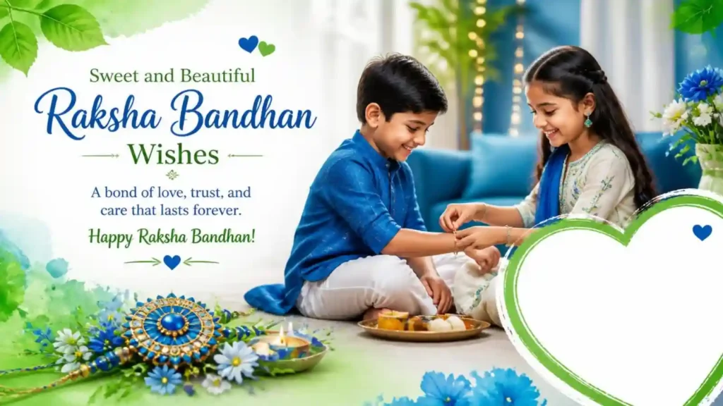 Sweet and Beautiful Raksha Bandhan Wishes