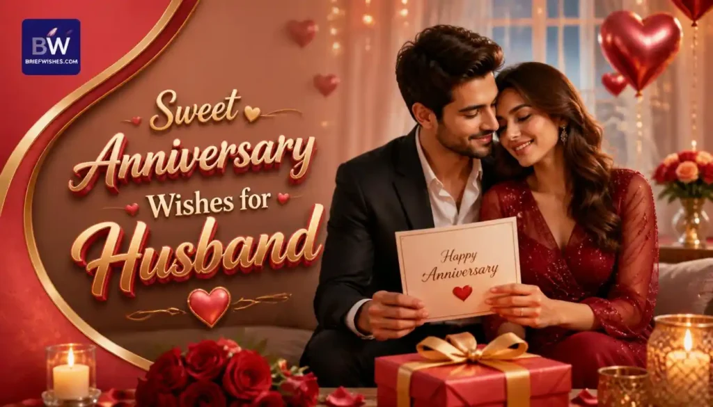 Sweet Anniversary Wishes for Husband
