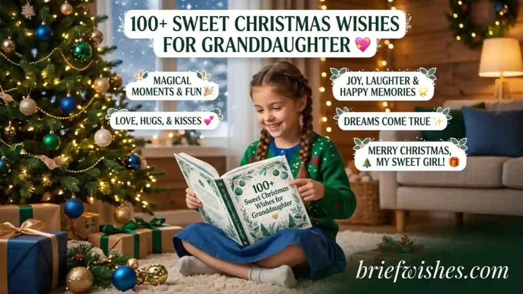 100+ Sweet Christmas Wishes for Granddaughter 💖